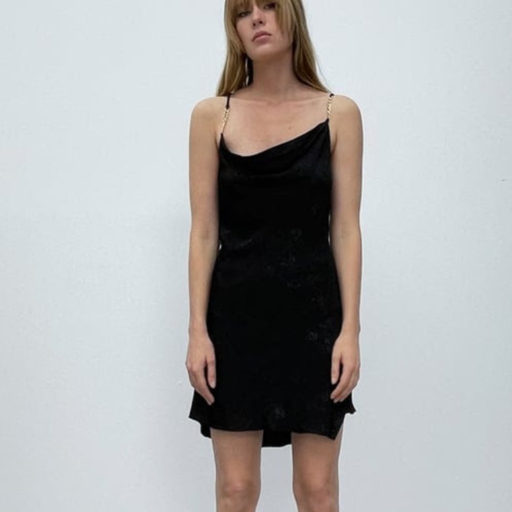 Black Chain Dress
